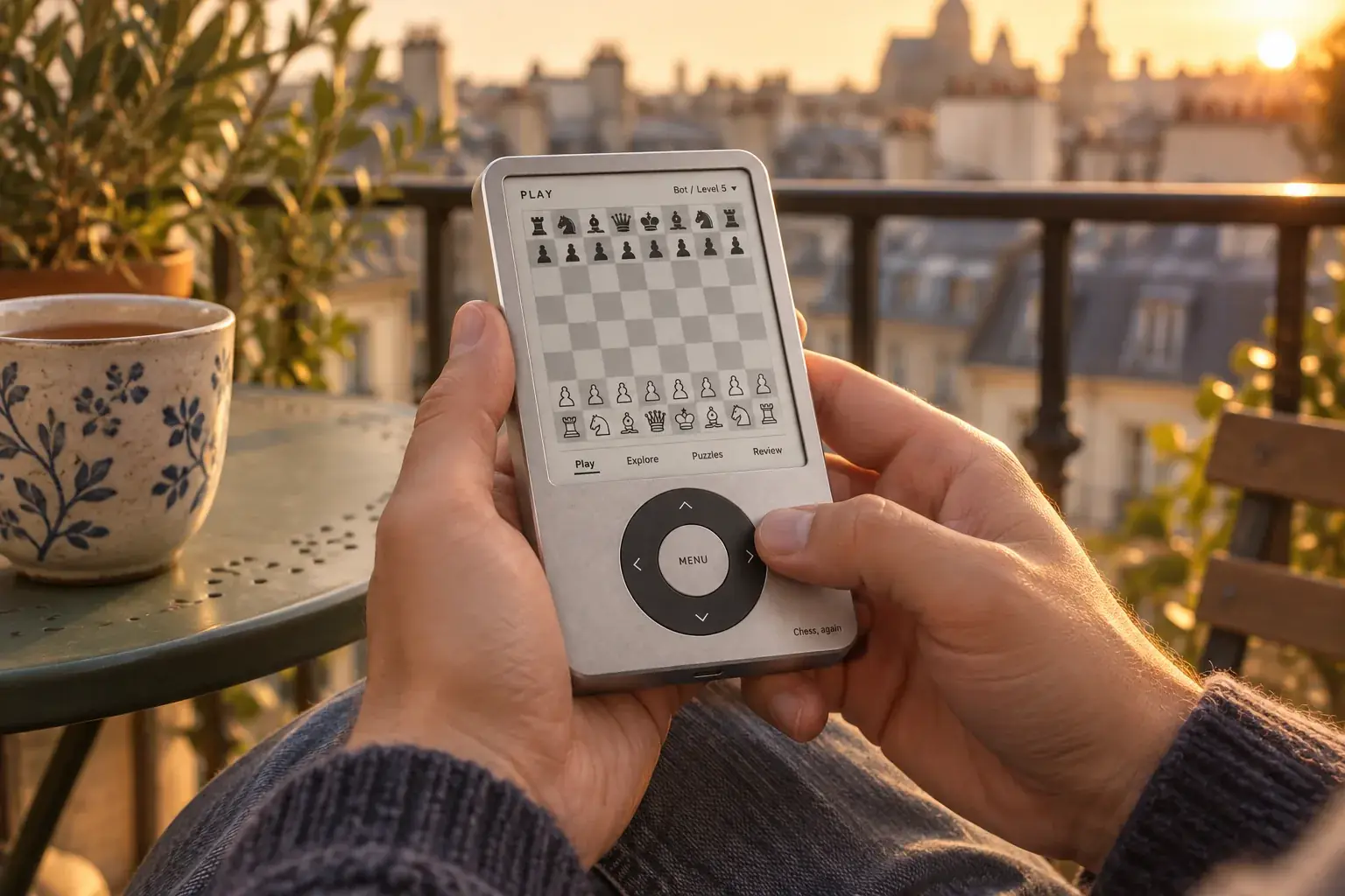 Concept render: Chess, again in the evening light